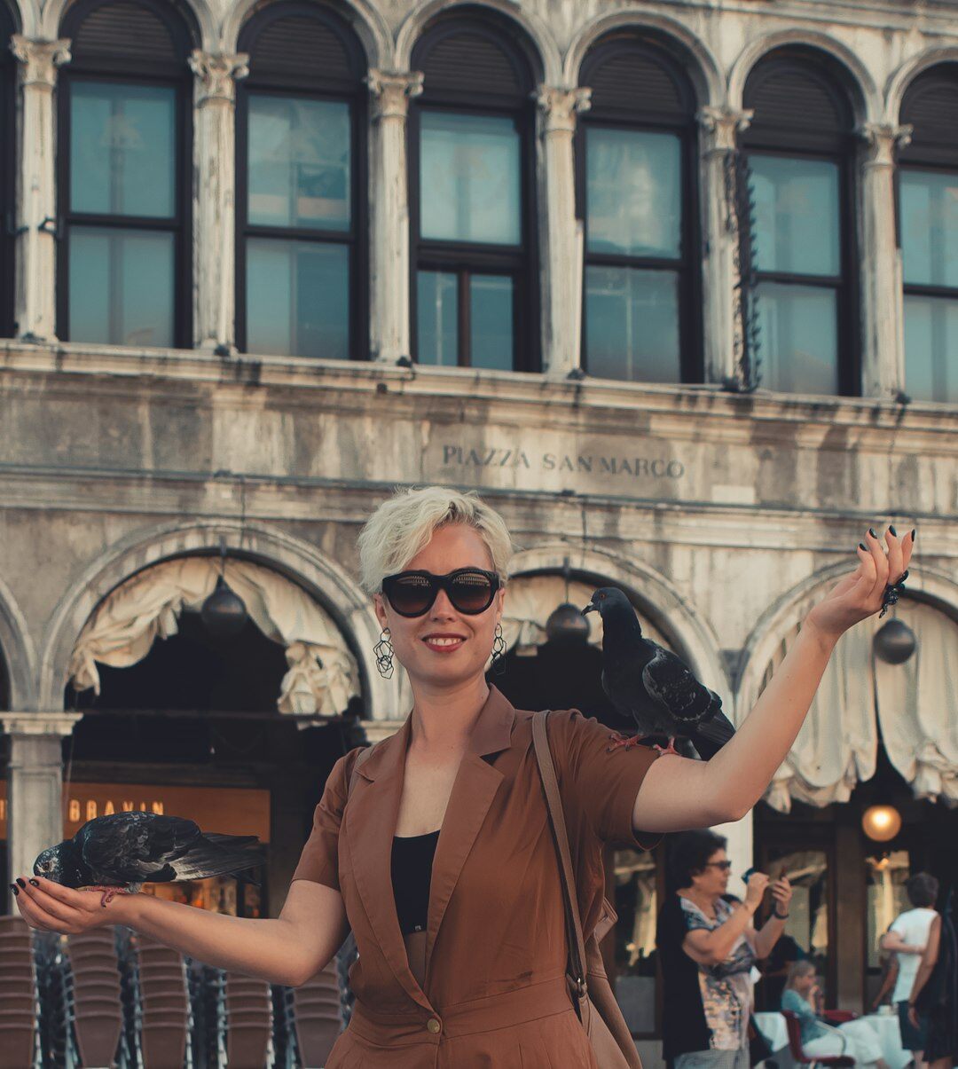 Professional Norwegian woman journalist smiling